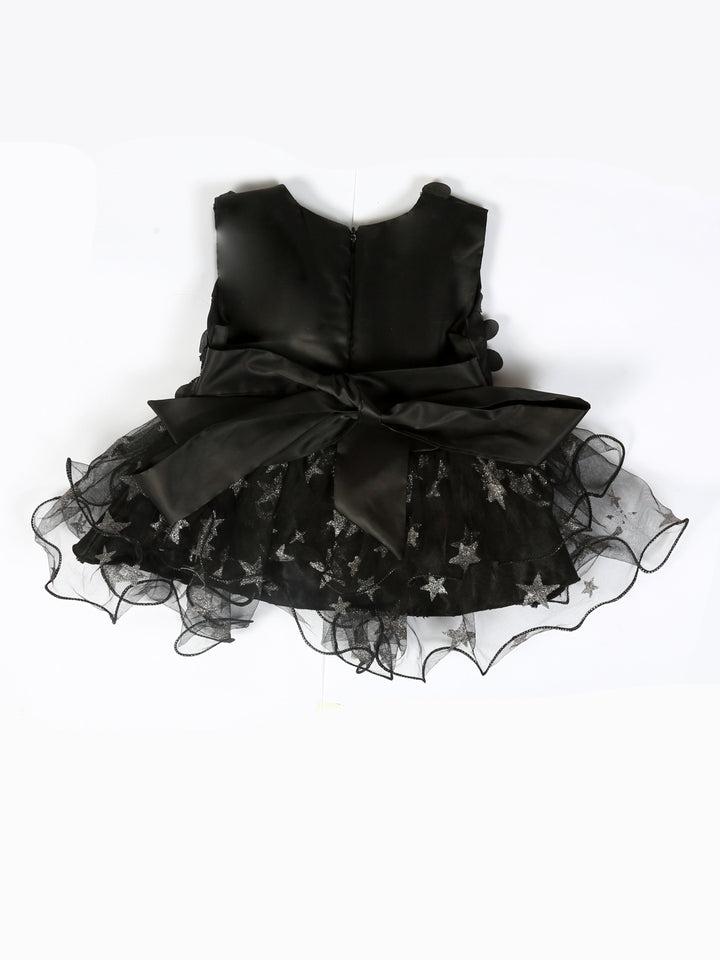 Imp Girls Fancy Frock With Flower #708 (S-24)