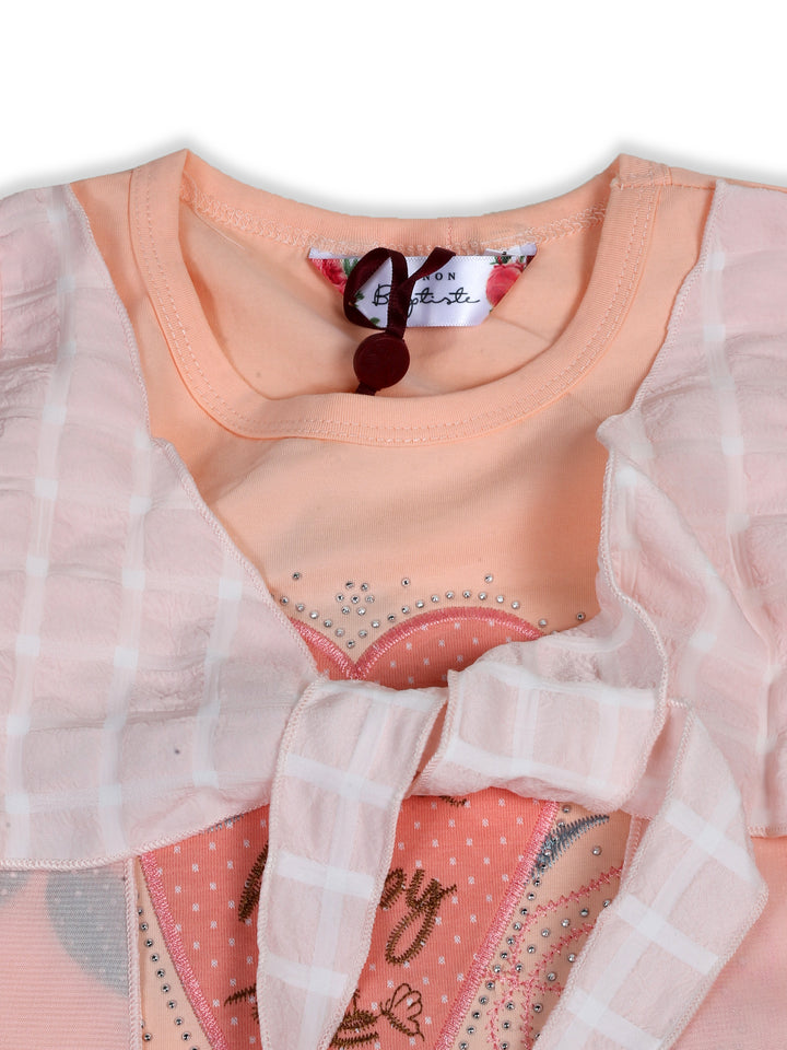 Imp Girls H/S Tight Suit 2Pcs #4208 (S-24)
