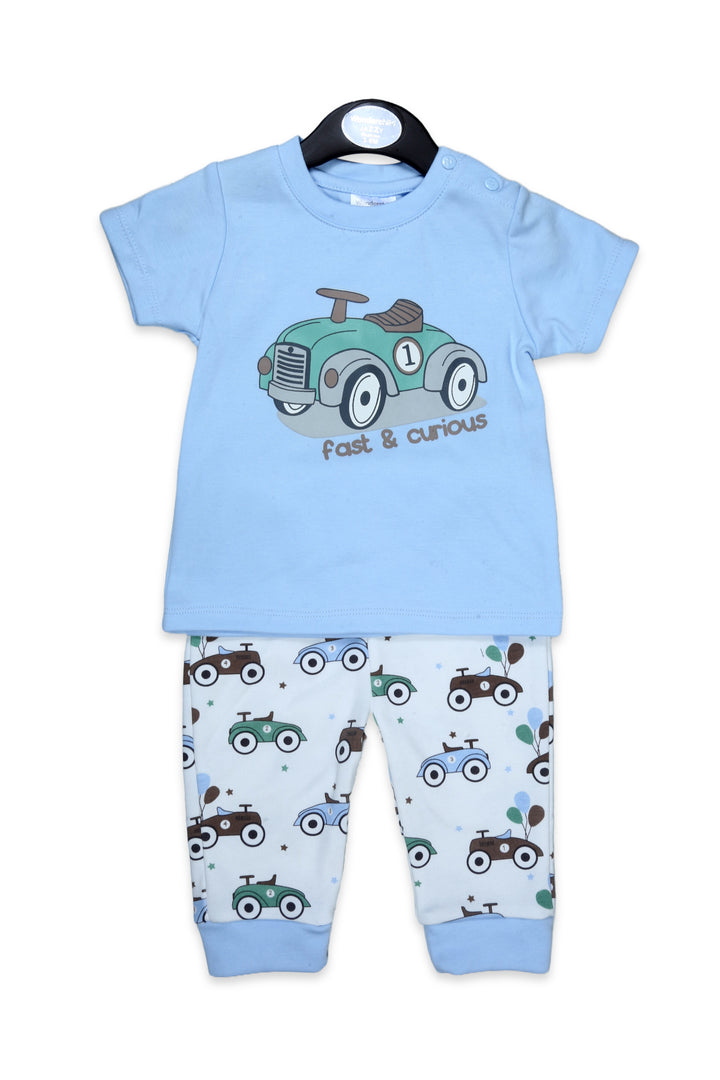 Wonder Child Boys H/S Pajama Suit 2Pcs #208-020 (S-24)