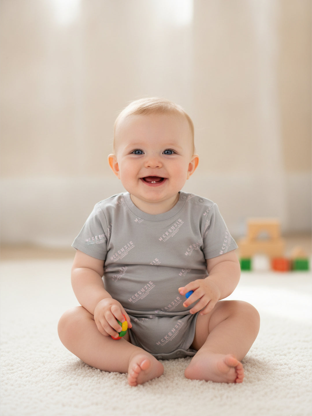 Mckenzie Kids H/S Romper #01 (S-24)
