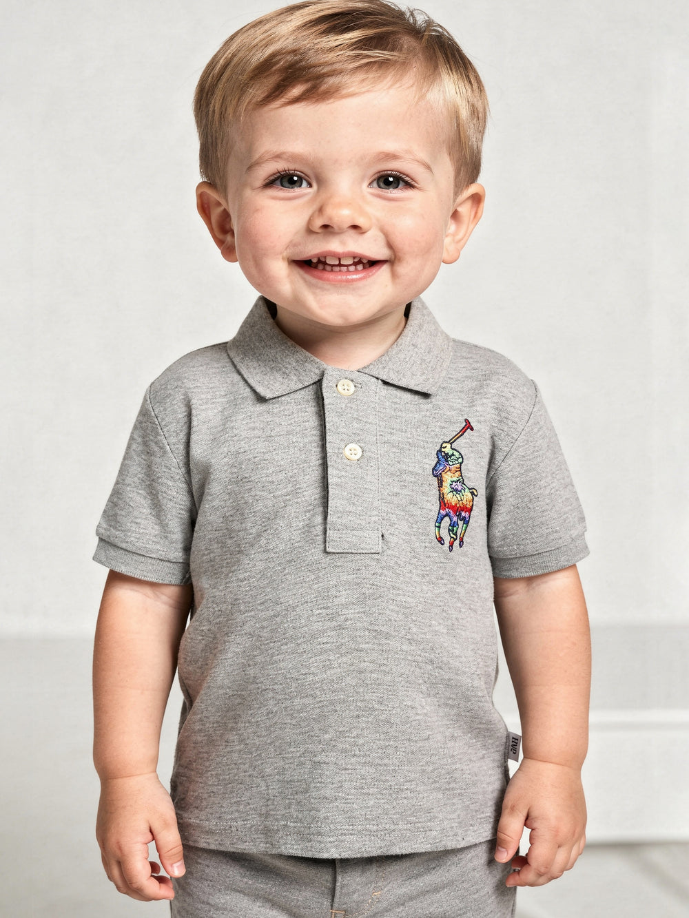 R/L Boys H/S Polo T-Shirt #37 (S-24)