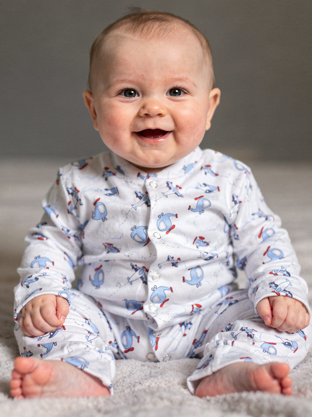 Marco Polo Baby Sleep Suit Without Socks 3PK (S-24)