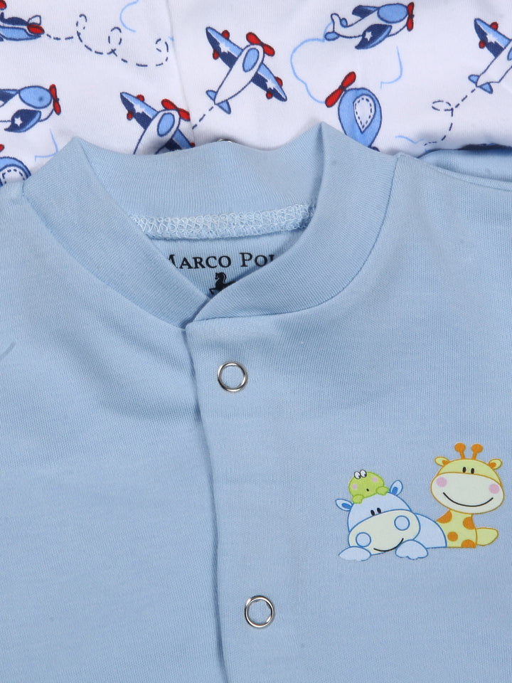 Marco Polo Baby Sleep Suit Without Socks 3PK (S-24)