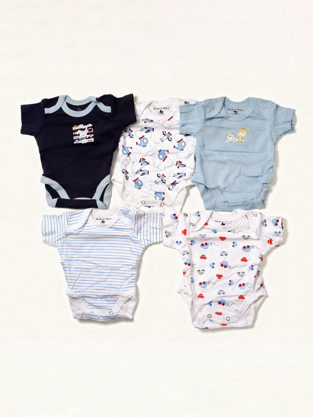 Marco Polo Baby H/S Body Suit 5PK (S-24)