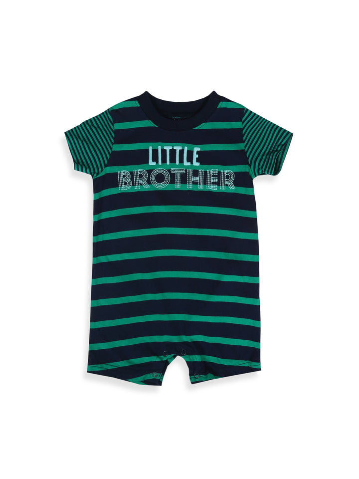 Little Mine Boys H/S Romper #21 (S-24)