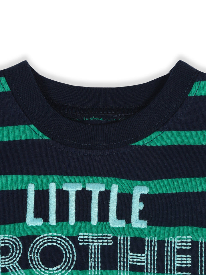 Little Mine Boys H/S Romper #21 (S-24)