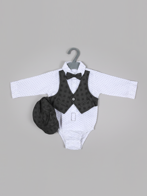 Bingobhoom Boys H/S Romper Waist Coat Style #06 (S-24)