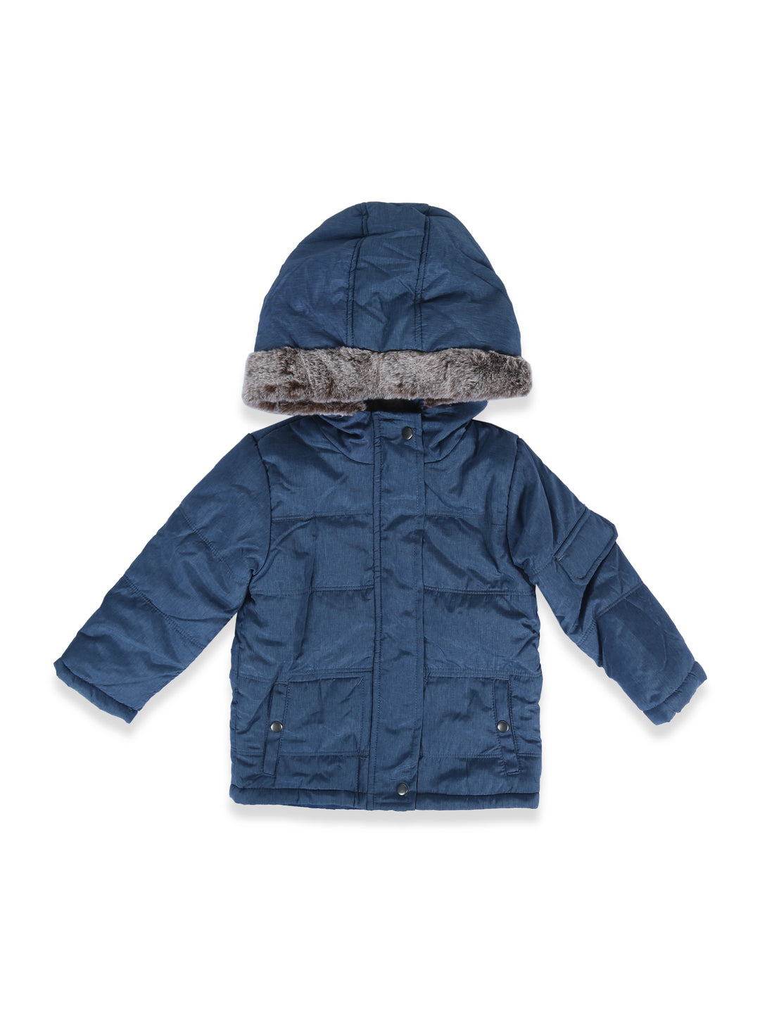 Mama & Papa's Kids L/S Jacket With Hood #06 (W-24)