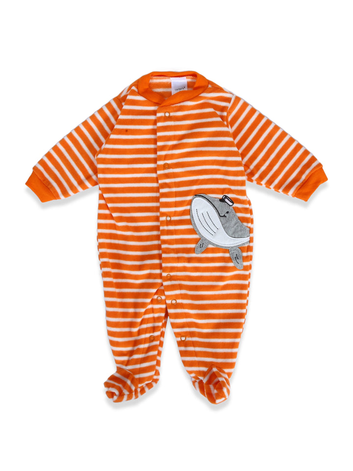 Carters Boys Fleece Romper L/S #01 (W-24)