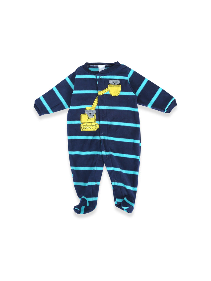 Carters Boys Fleece Romper L/S #10 (W-24)