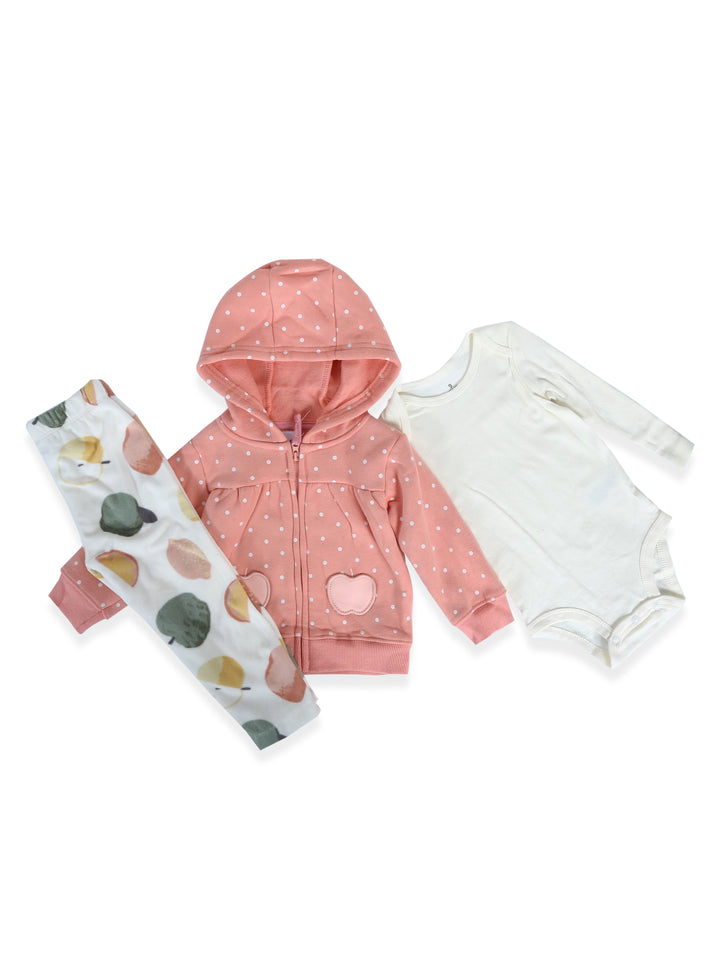 Carters Girls Suit 3Pcs L/S #01 (W-24)