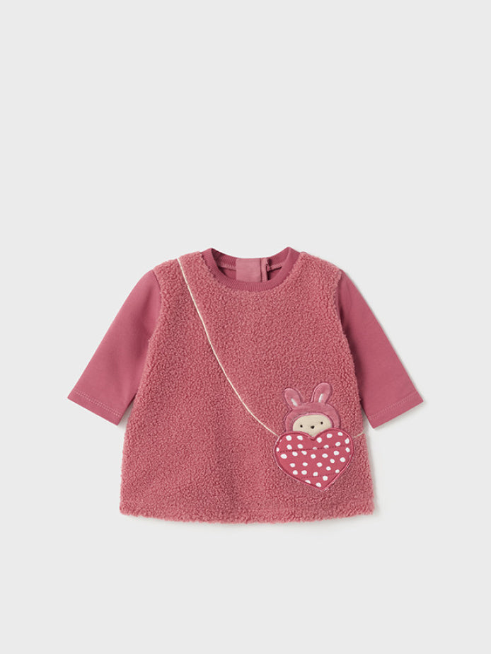 Mayrol Girls L/S Fleece Top #11 (W-24)