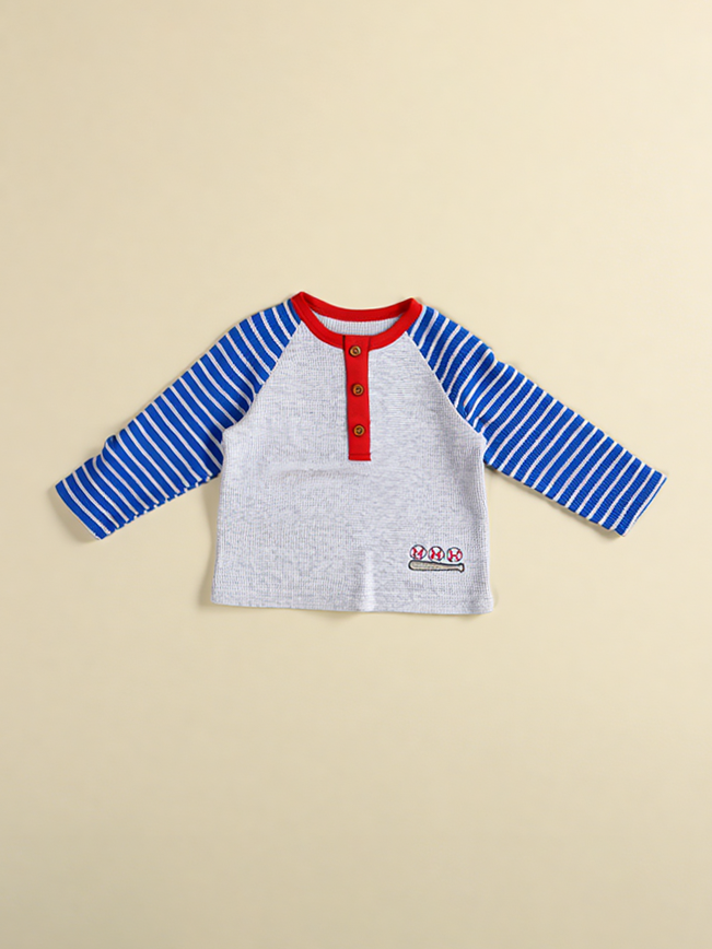 Little Me Boys Pajama Suit L/S #13334-2 (W-24)