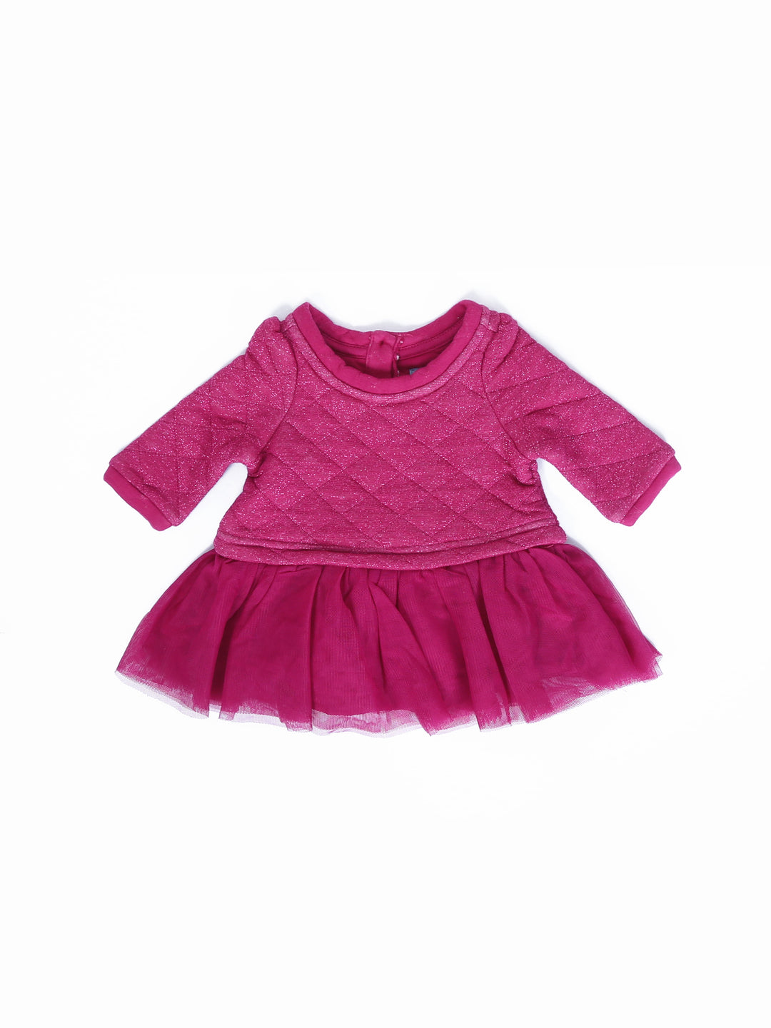 Gap Baby Girls L/S Fleece Fancy Frock #03 (W-24)