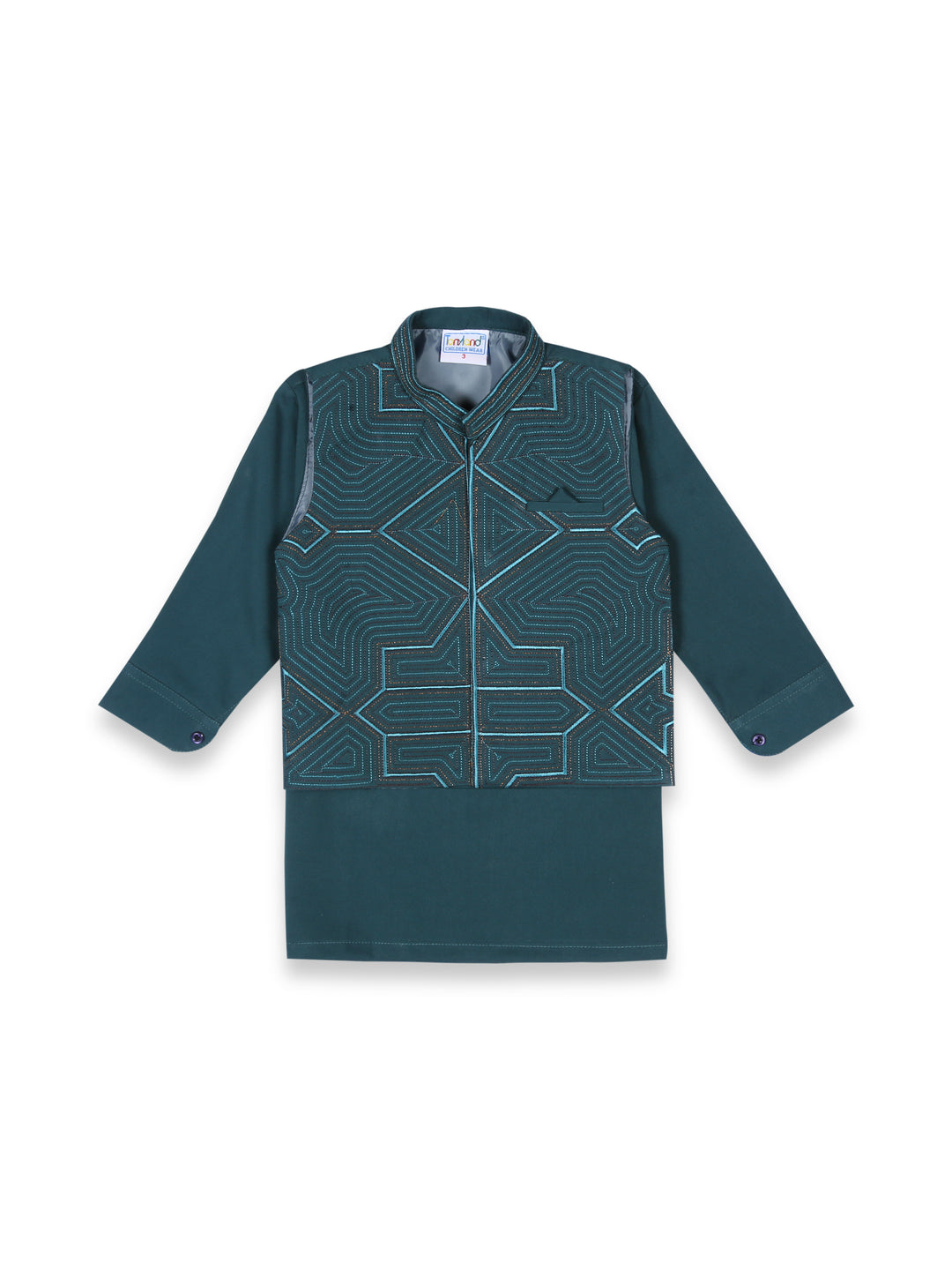 Tony Land Boys Chotu Shalwar Suit 3Pcs #25-701 (SS-25)
