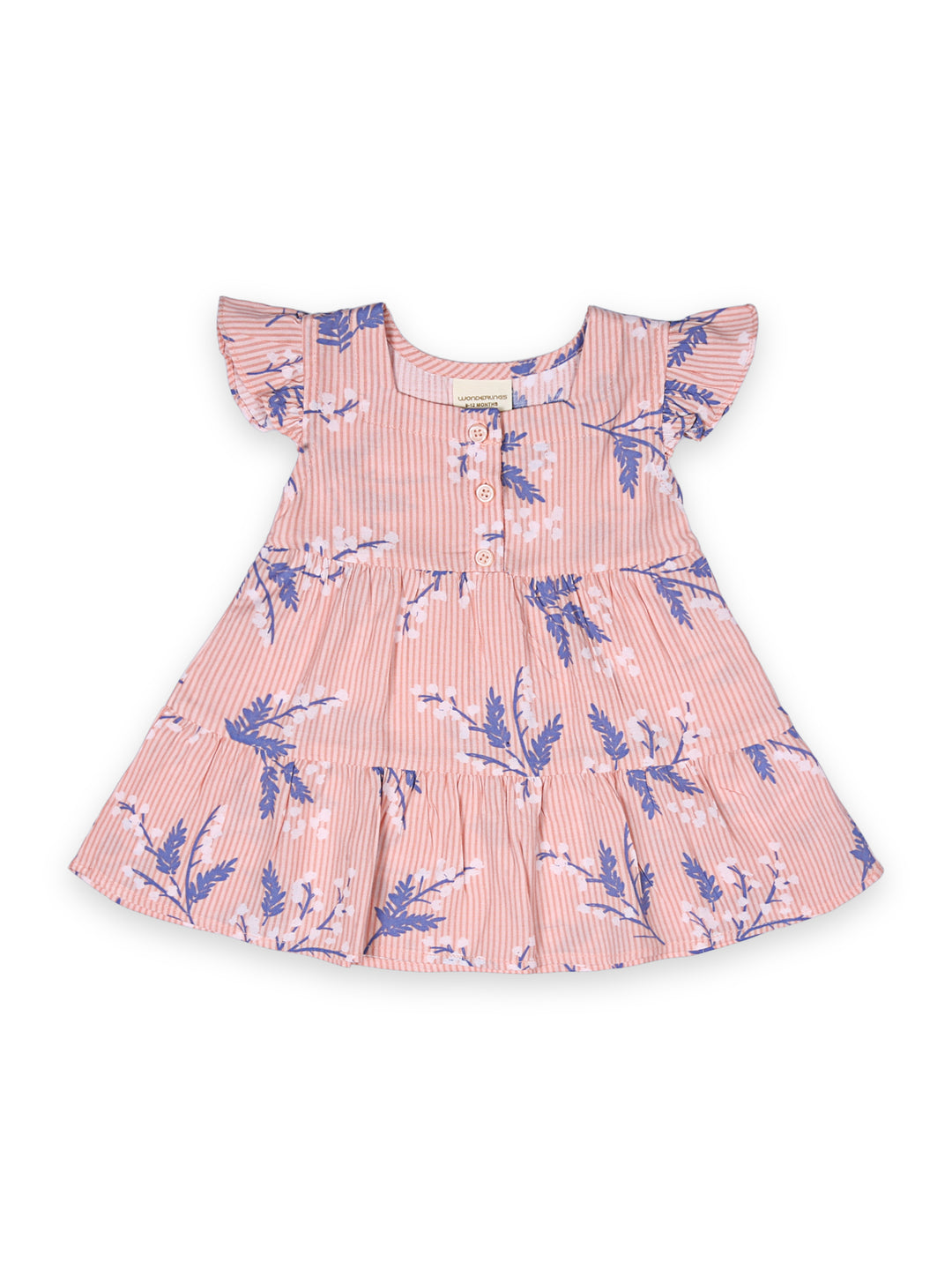 Wonderlings Girls Cotton Frock C/S #WIG-015 (SS-25)