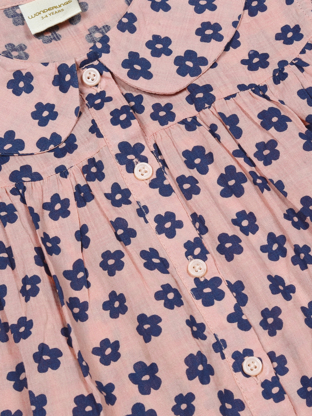 Wonderlings Girls Cotton Frock C/S #WTG-014 (SS-25)