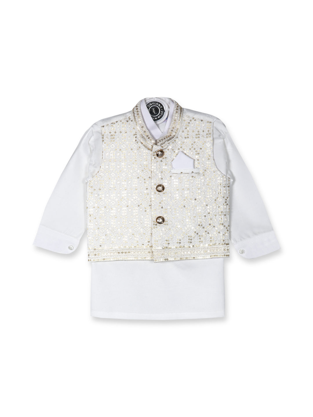 Tony Land Boys Shalwar Suit 3Pcs #25-719 (S-25)