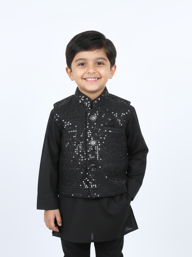 Tony Land Boys Shalwar Suit 3Pcs #25-720 (S-25)