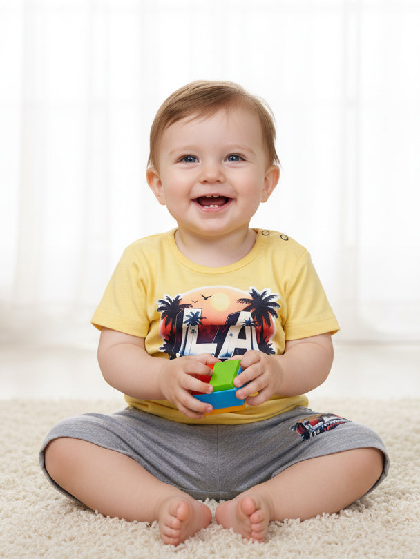 Little Hug Boys Knicker Suit H/S #05 (SS-25)