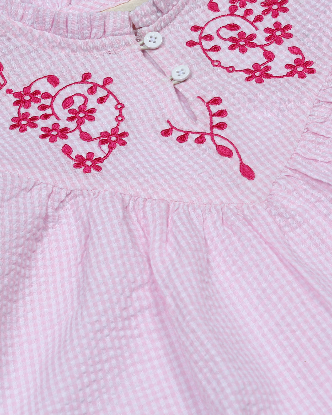 Wonderlings Girls Cotton Frock C/S #WIG-013 (SS-25)
