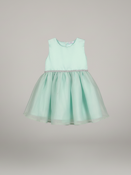 Little Coogie Girls Fancy Frock S/L #20237 (S-25)