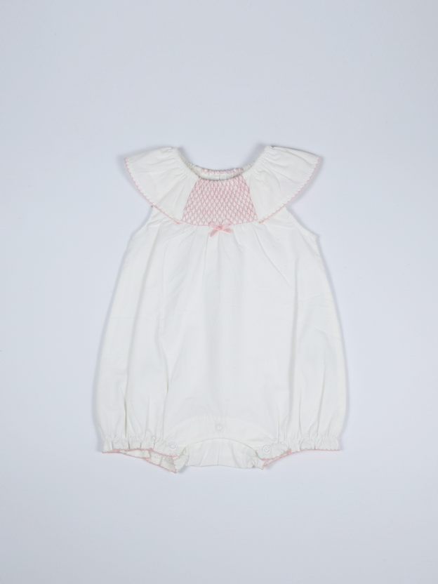 Mon Caramel Girls Romper H/S #2390 (S-25)