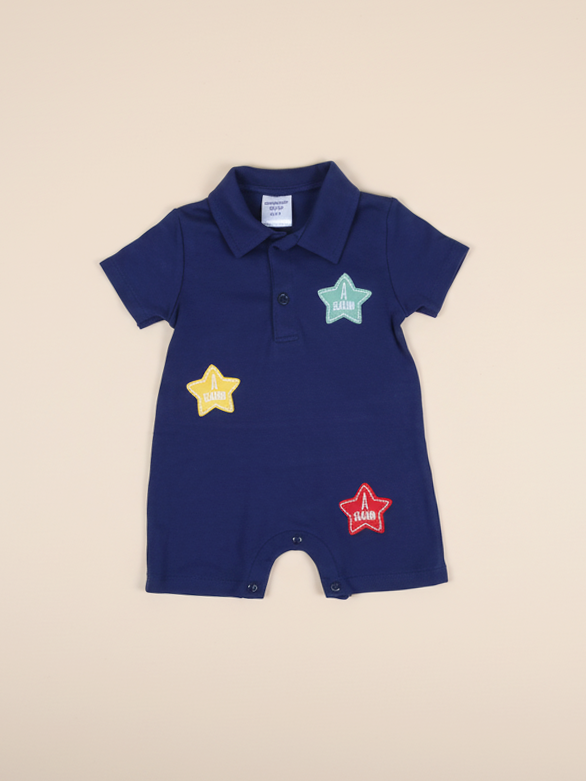 Wonder chil Boys Romper H/S #247-040 (S-25)