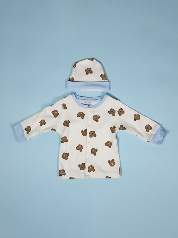 Wonder Child Boys Pajama Suit H/S #244-007 (S-25)