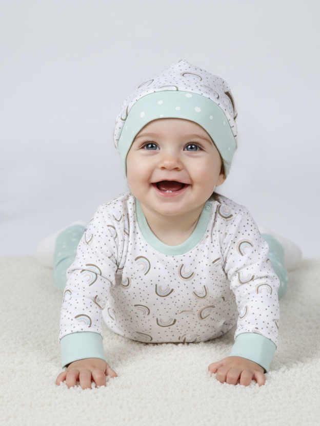Wonder Child Girls Tight Suit 3Pcs L/S #244-016 (S-25)