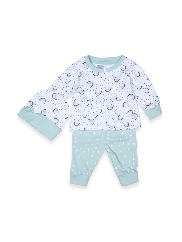 Wonder Child Girls Tight Suit 3Pcs L/S #244-016 (S-25)