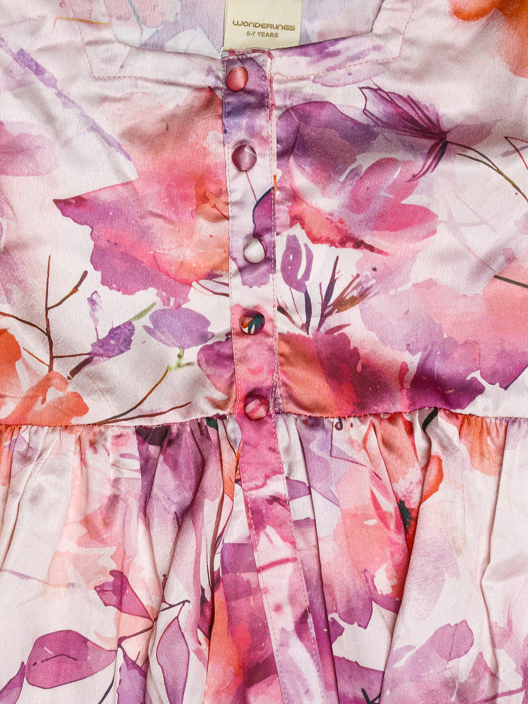 Wonderlings Girls Dress L/S #WKG-050 (SS-25)