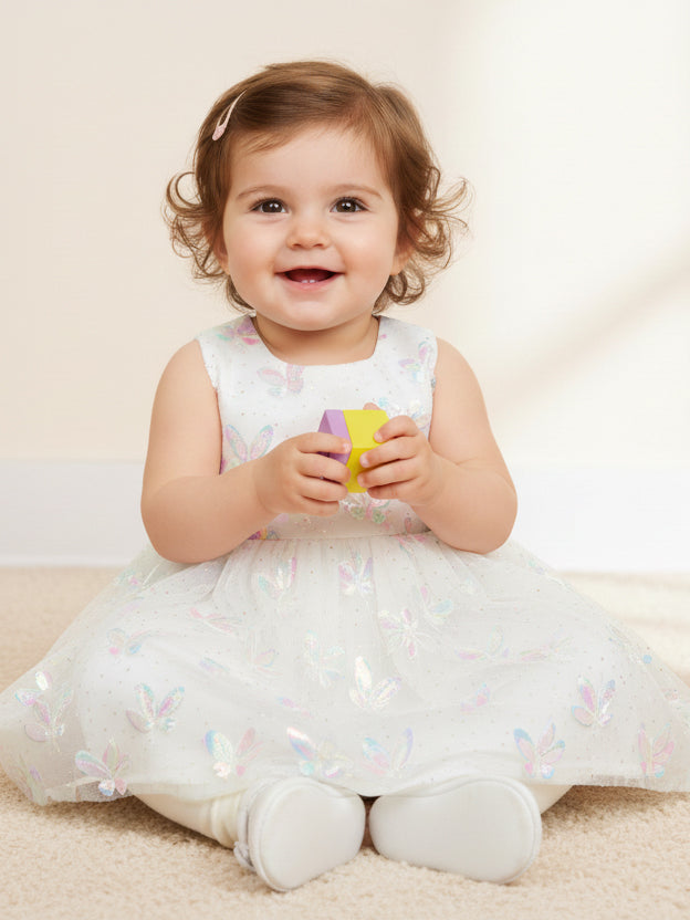 Wonder Child Girls Fancy Frock Suit  #281-019 (W-25)
