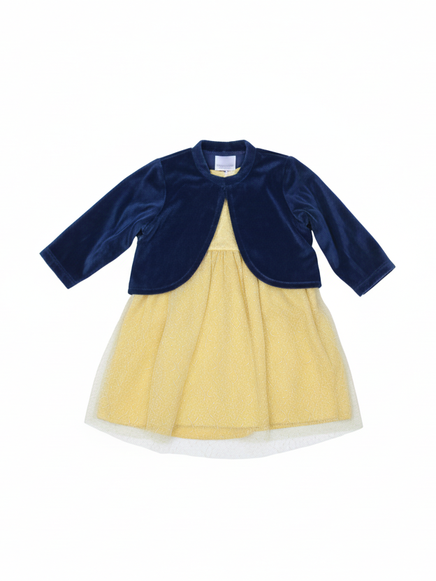 Wonder Child Girls Fancy Frock Suit 3Pcs #281-010 (W-25)