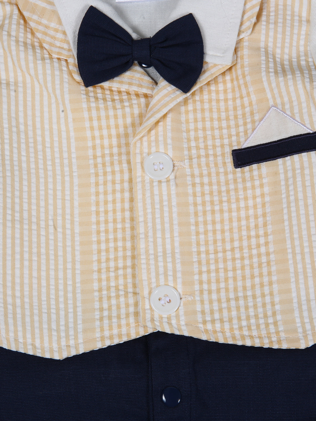 Wonder Child Boys Formal Romper L/S #281-031 (W-25)