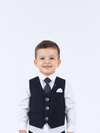 Young Fashion Boys Waist Coat Suit #2025-32 (W-25)