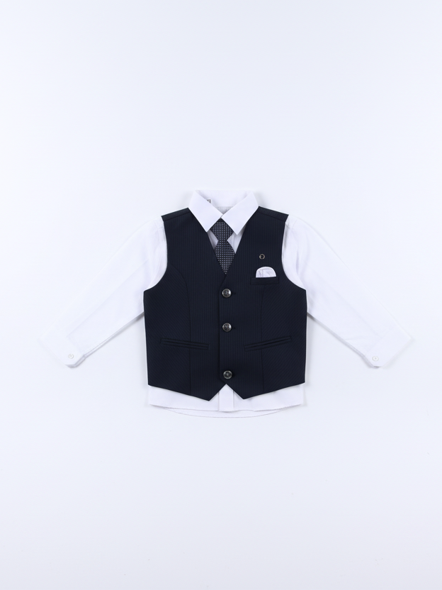 Young Fashion Boys Waist Coat Suit #2025-32 (W-25)