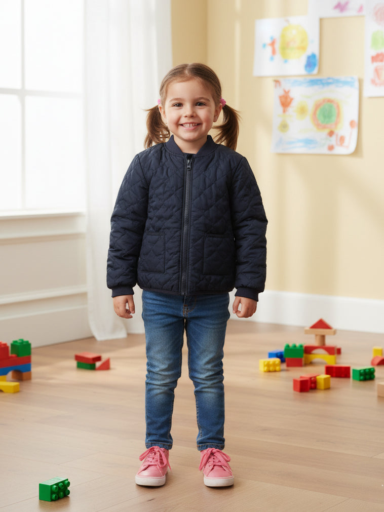 Mama & Papa Girls Jacket L/S #12 (W-25)