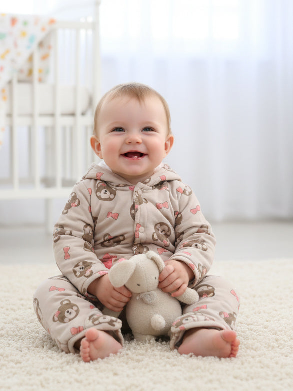 Wonder Child Girls Romper Quilted #282-041 (W-25)