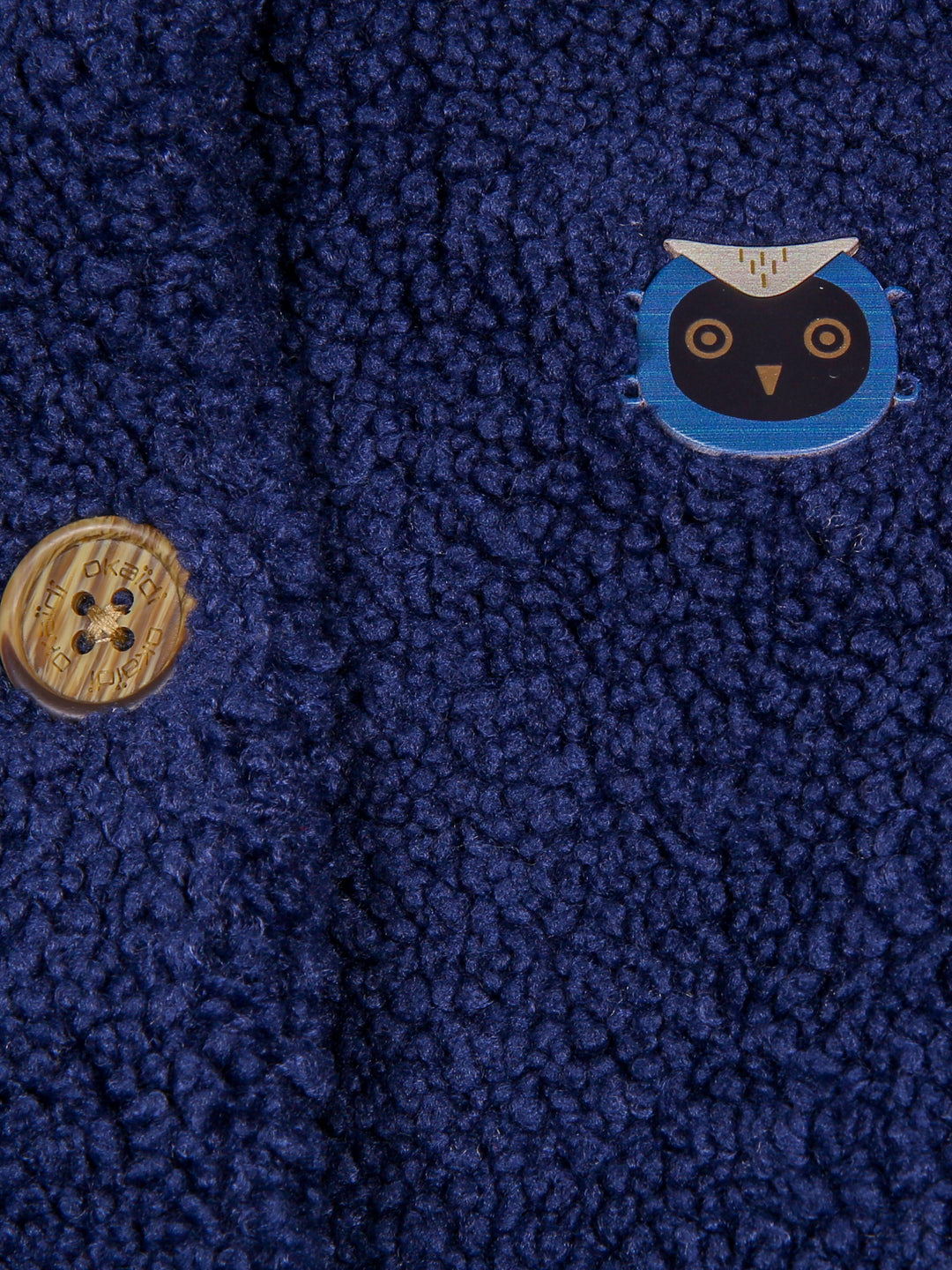 Okaidi Girls Cardigan With Furr #04 (W-25)