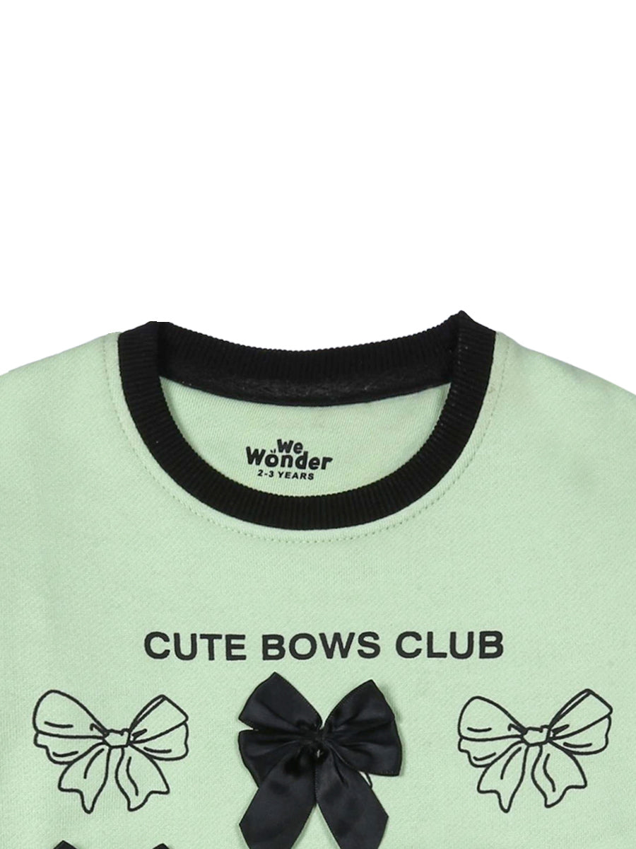 We Wonder Girls Sweat Shirt L/S #SKG/W25-008 (W-25)