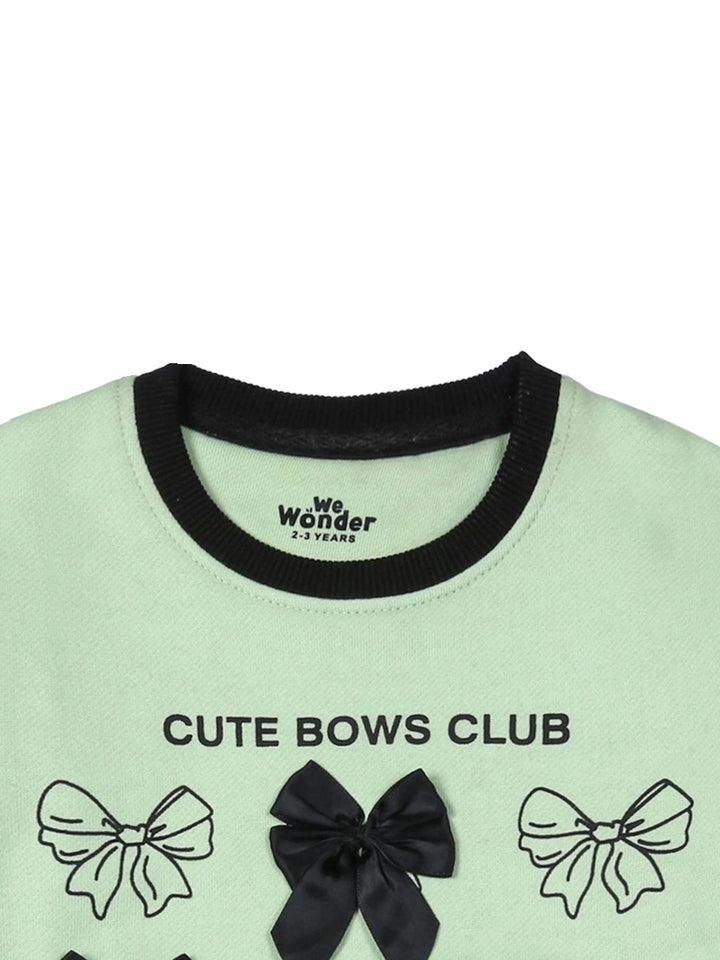 We Wonder Girls Sweat Shirt L/S #SKG/W25-008 (W-25)