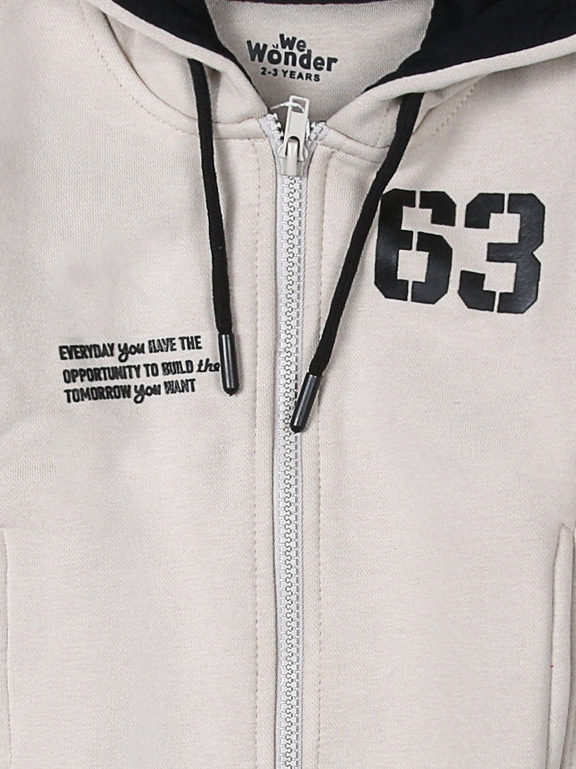 We Wonder Boys Zipper Hoodie L/S #UKB/W25-051 (W-25)