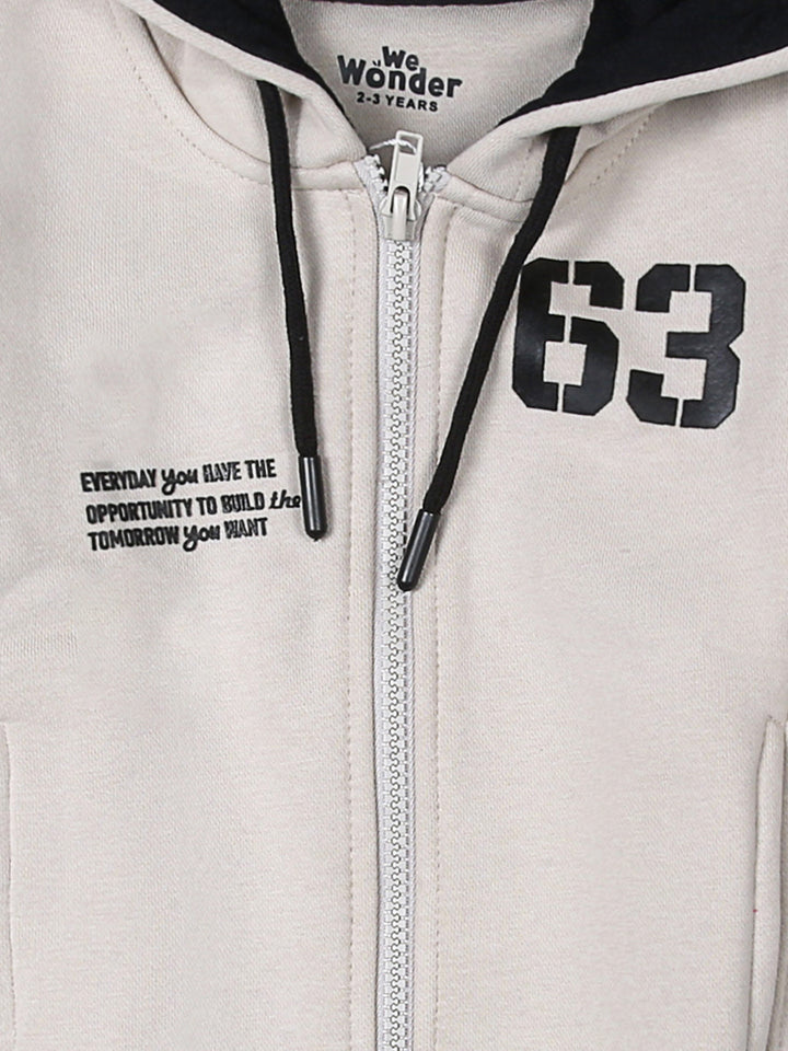 We Wonder Boys Zipper Hoodie L/S #UKB/W25-051 (W-25)