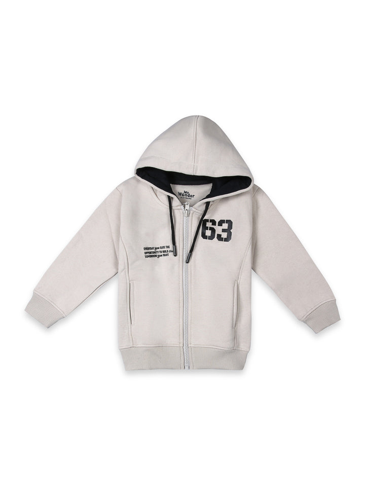 We Wonder Boys Zipper Hoodie L/S #UKB/W25-051 (W-25)