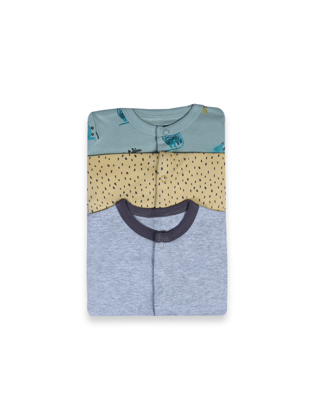 Mamas & Papas Boys Romper L/S 3Pk #02 (W-25)