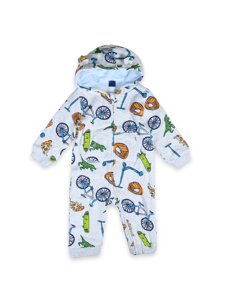Imp Boys Quilted Romper L/S #06 (W-25)