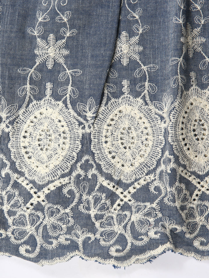 We Wonder Girls Frock EMB L/S #WKG-032 (W-25)