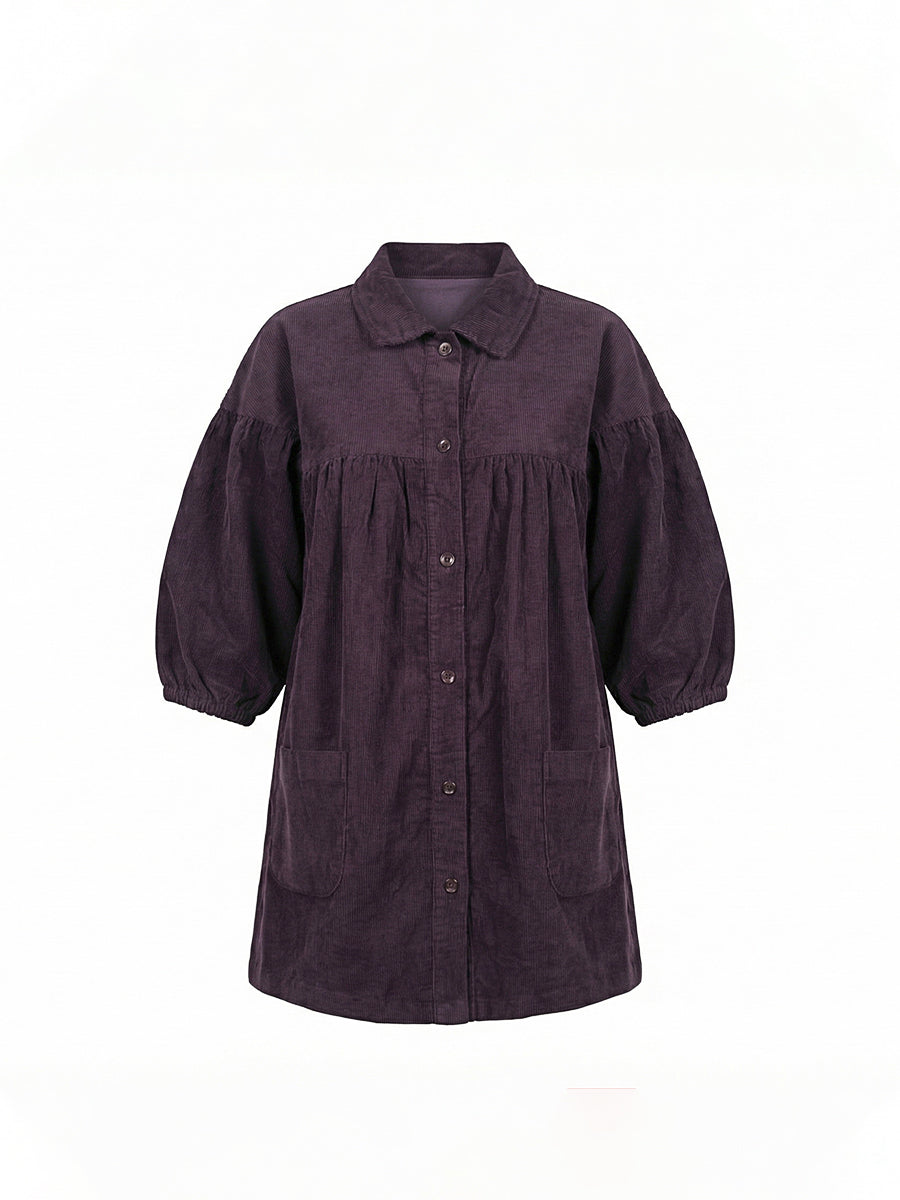 We Wonder Girls Frock Corduroy L/S #WTG-028 (W-25)