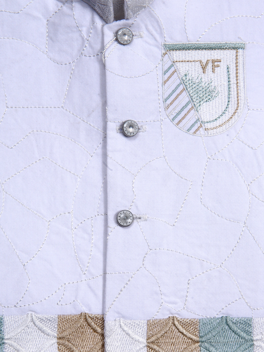 Young Fashion Boys Shalwar Suit & Waist Coat #300-8 (W-25)